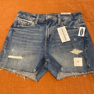 Old Navy O.G. Short, 3” inseam, high rise denim, size 4